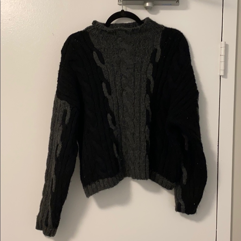 TopShop crop sweater